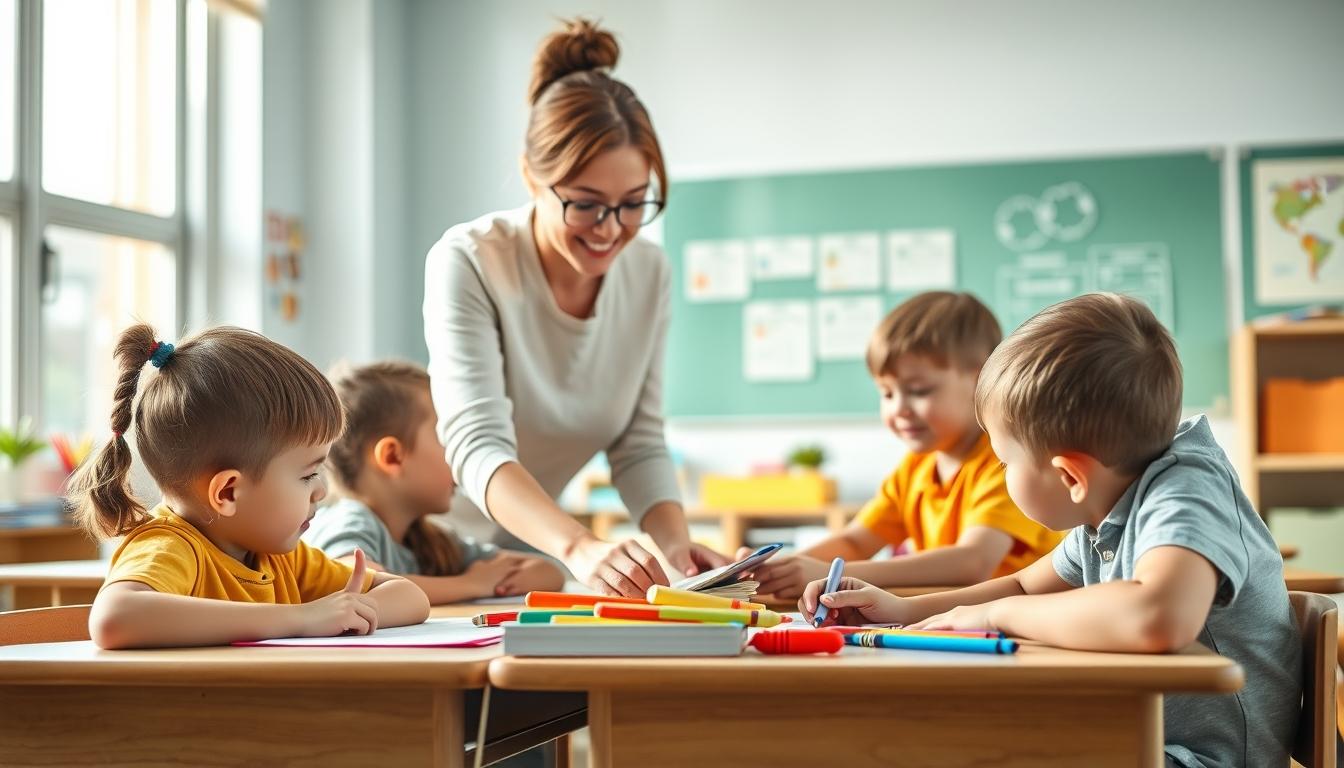 Modern university campus for students